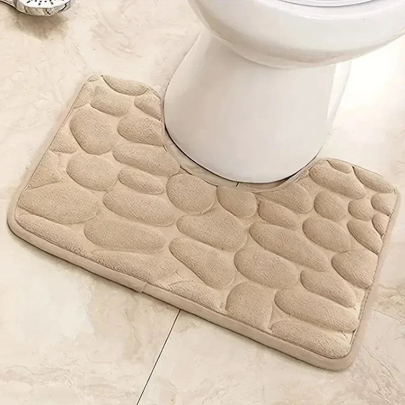 U-shaped Bathroom Mat