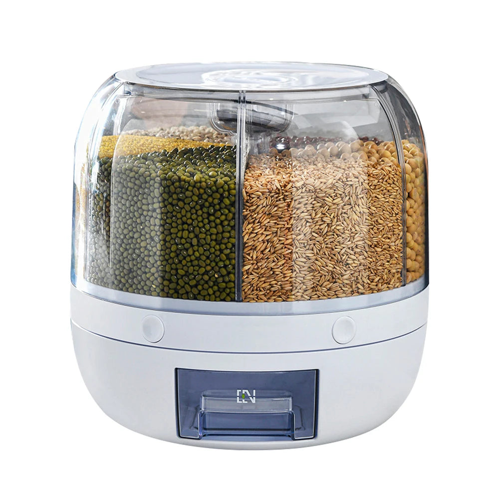 360 Degree Rotating Rice Dispenser