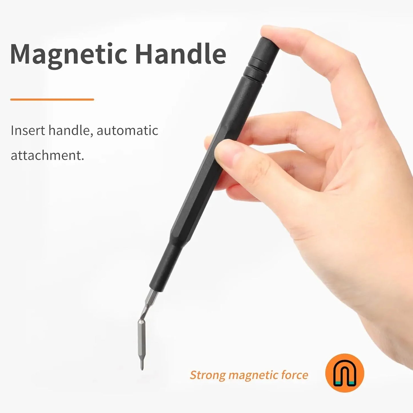 Magnetic Screwdriver Set 63 In 1 Kit Bits