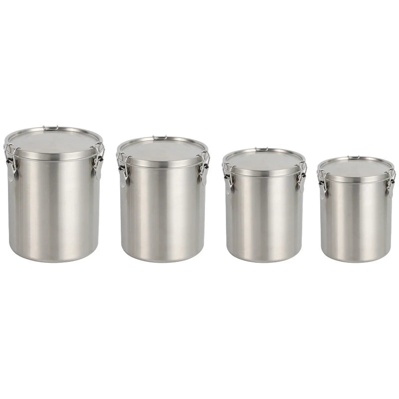 Stainless Steel Airtight Sealed Canister