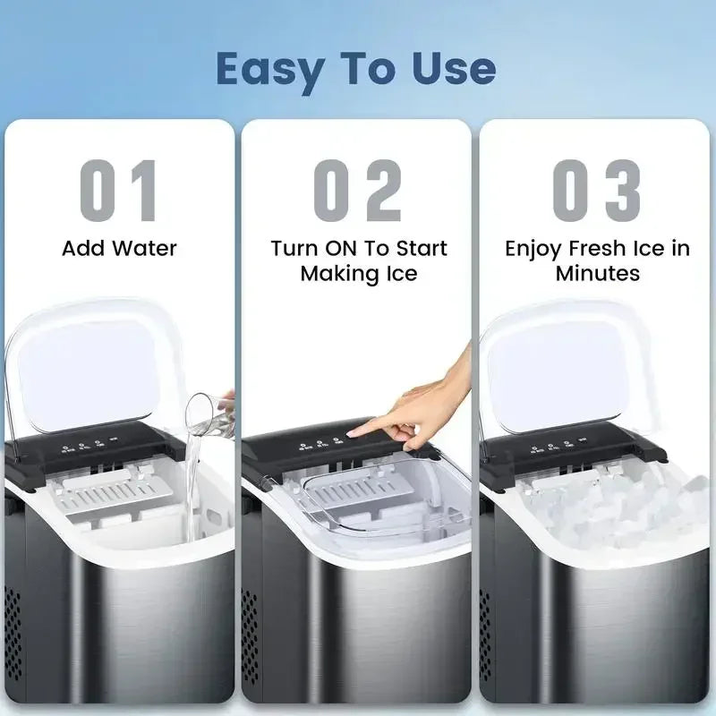 COWSAR FrostFlow Portable Ice Maker