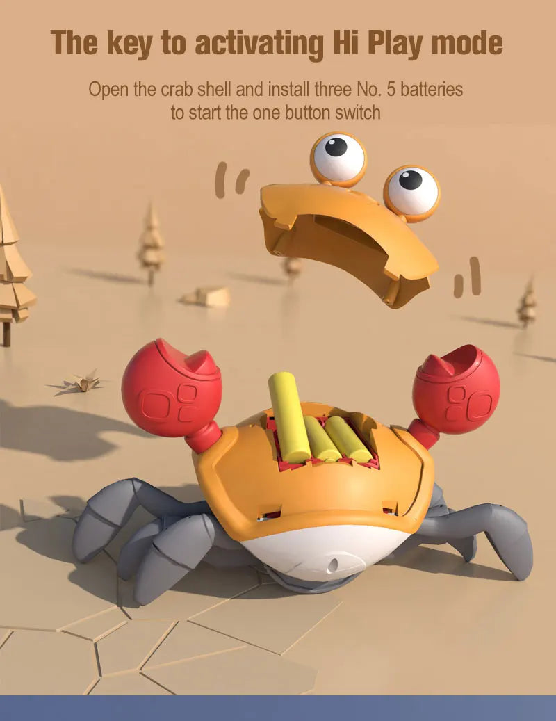 Crawl The Crab Toy!