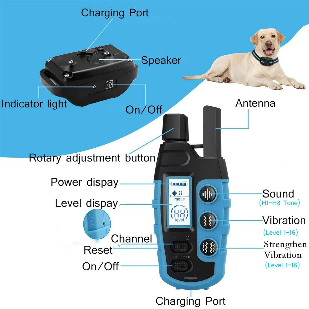 Collar with Beep Vibration High Quality Pet Training