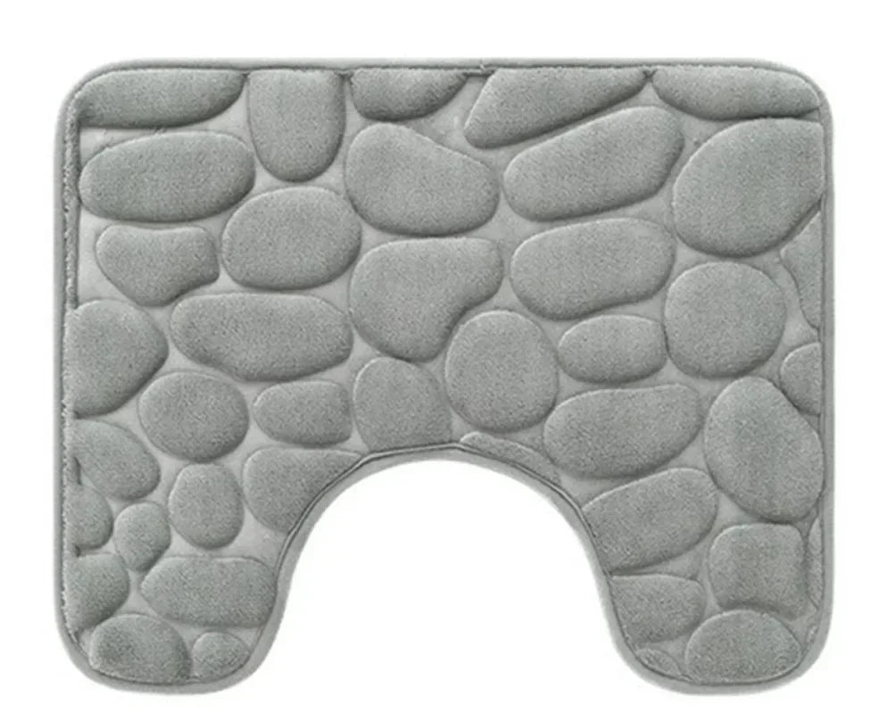 U-shaped Bathroom Mat