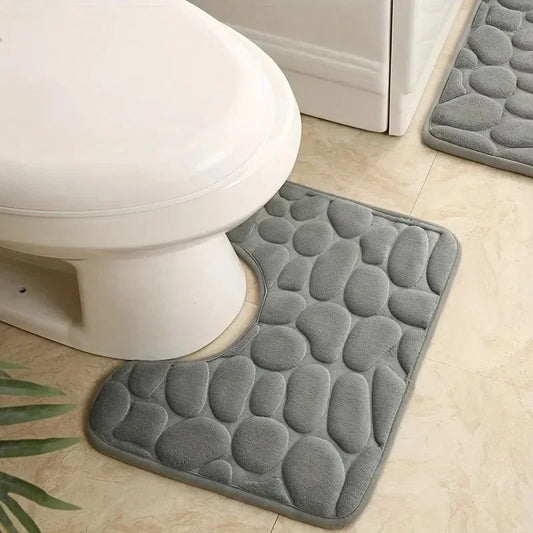 U-shaped Bathroom Mat