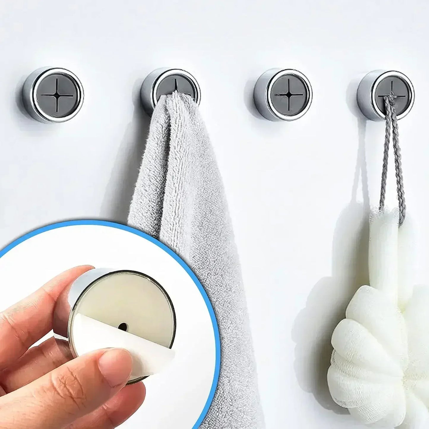 Self Adhesive Towel Plug Holders