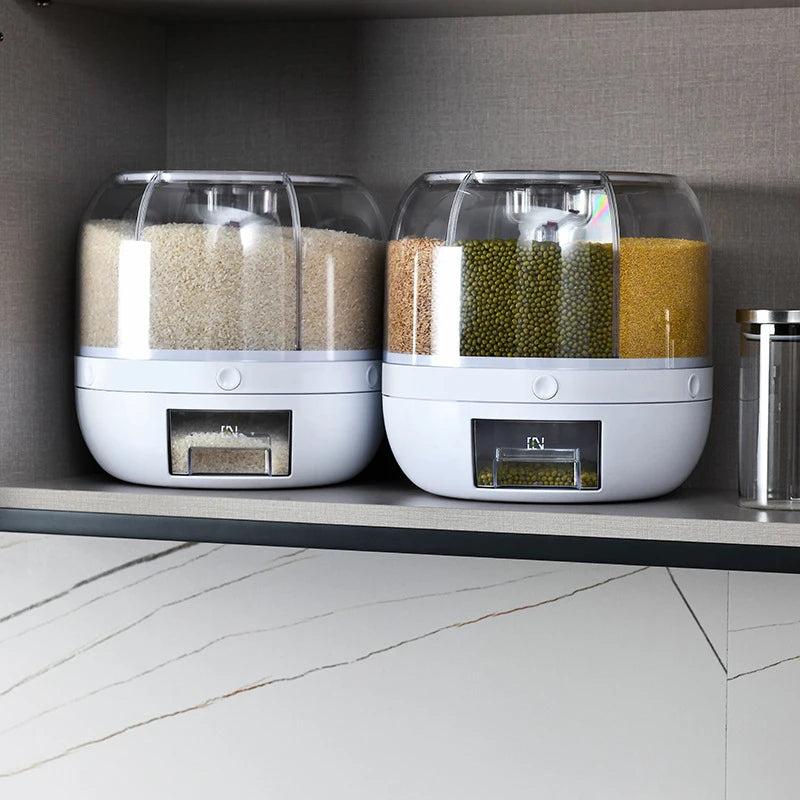 360 Degree Rotating Rice Dispenser