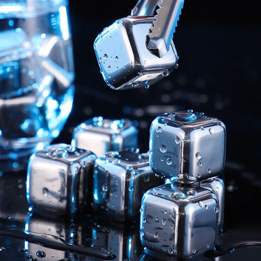 Stainless Steel Ice Cubes