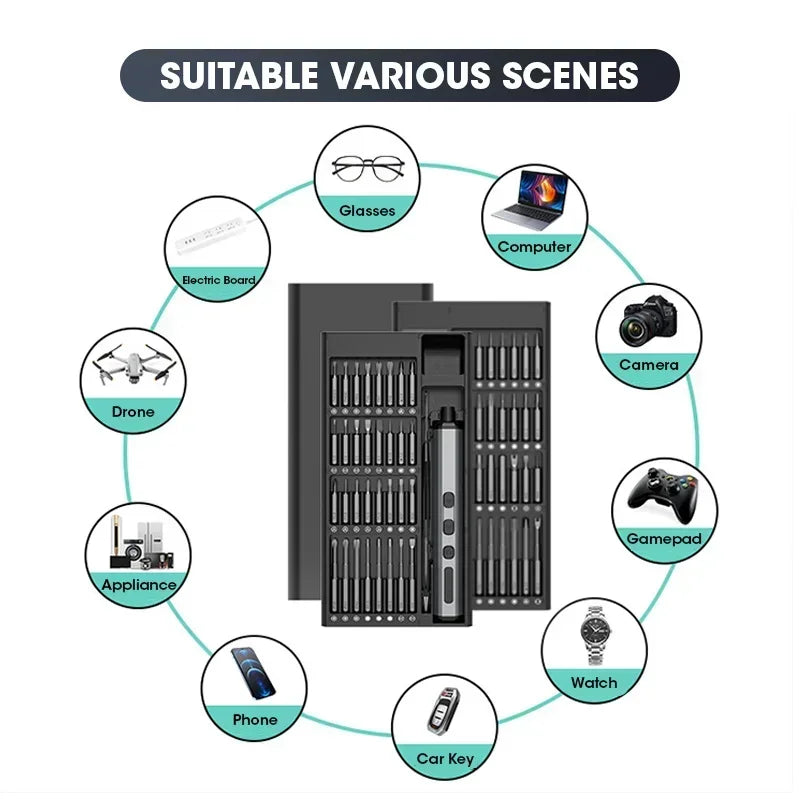 68 in 1 Electric Screwdriver Set