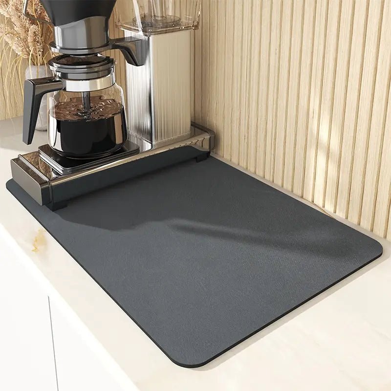 Dish Large Kitchen Absorbent Draining Mat - Bluekies