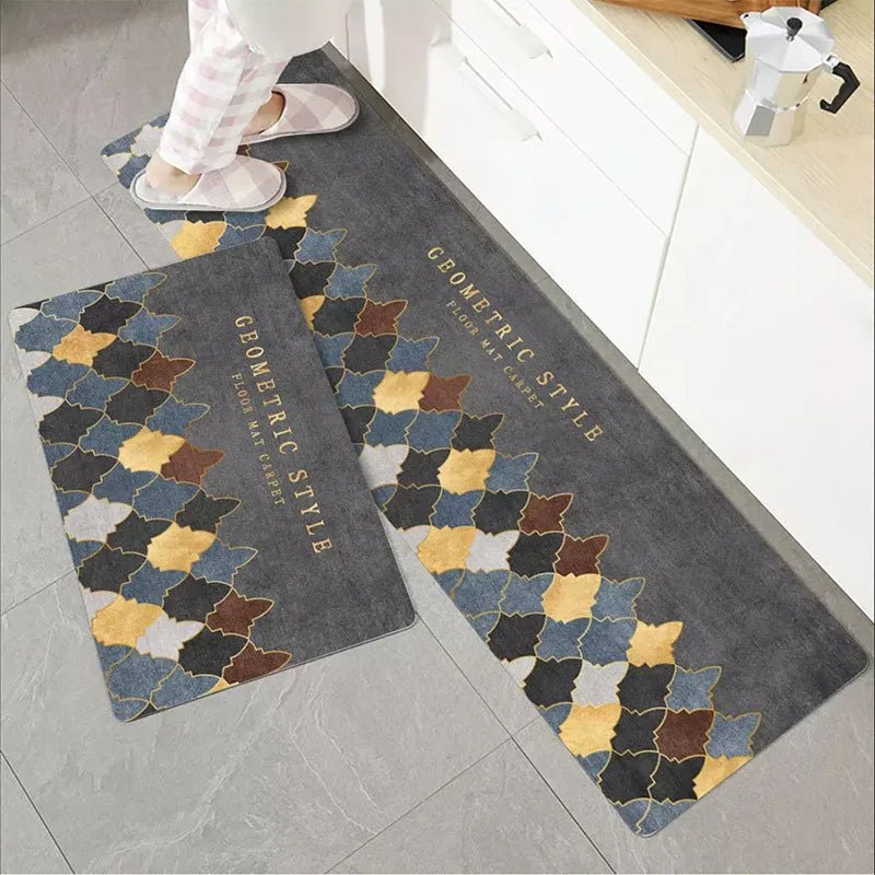 Fashion Kitchen Floor Mat - Bluekies