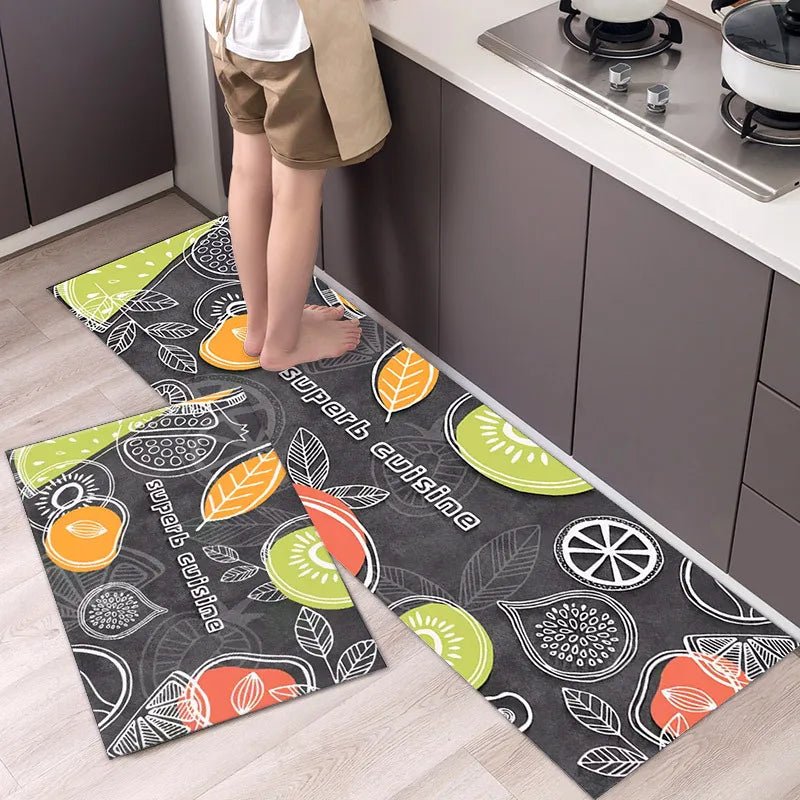 Fashion Kitchen Floor Mat - Bluekies