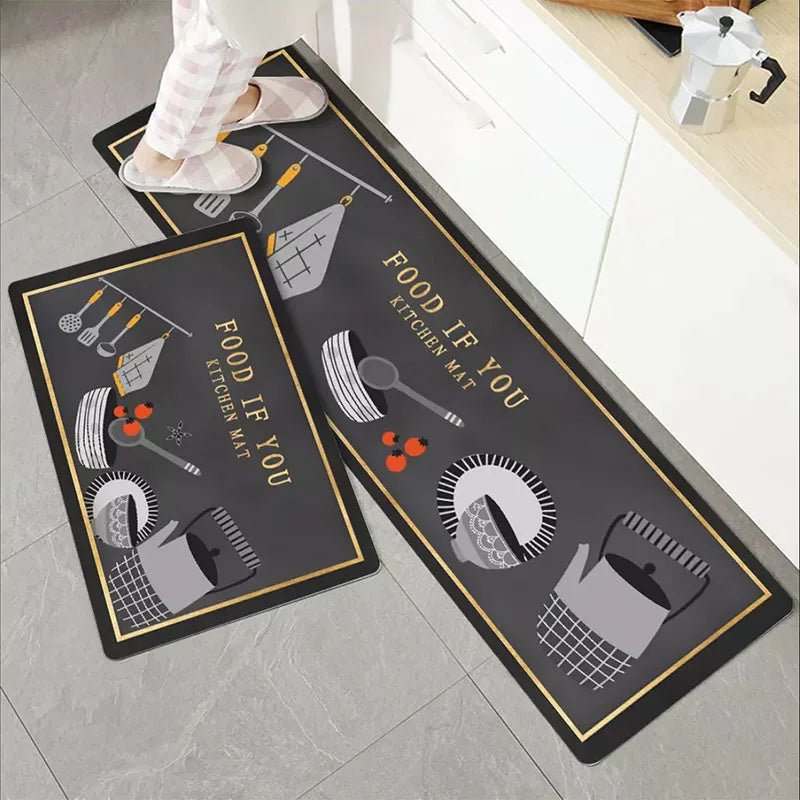 Fashion Kitchen Floor Mat - Bluekies