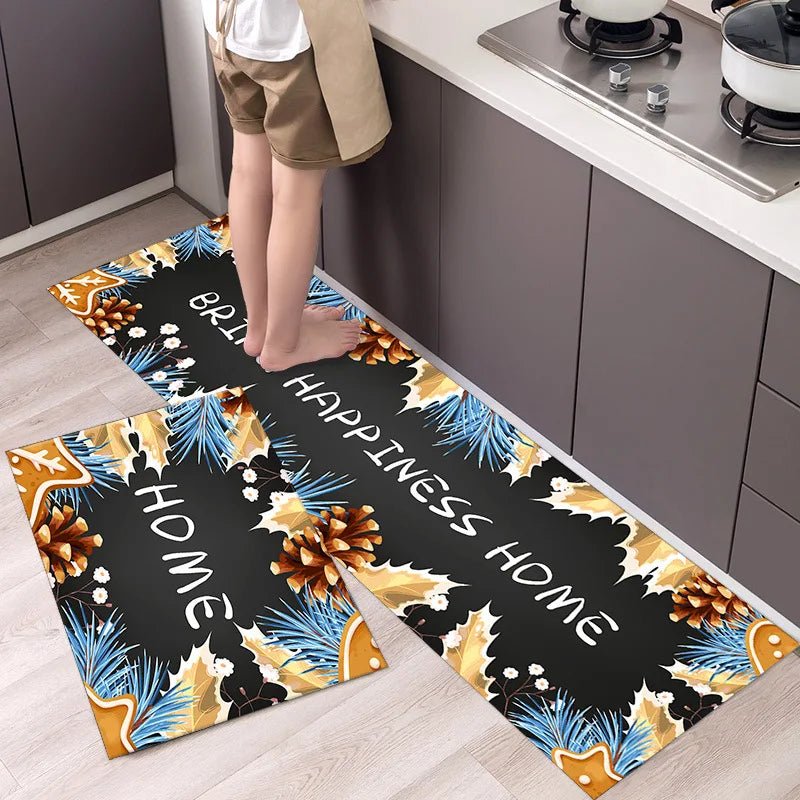 Fashion Kitchen Floor Mat - Bluekies