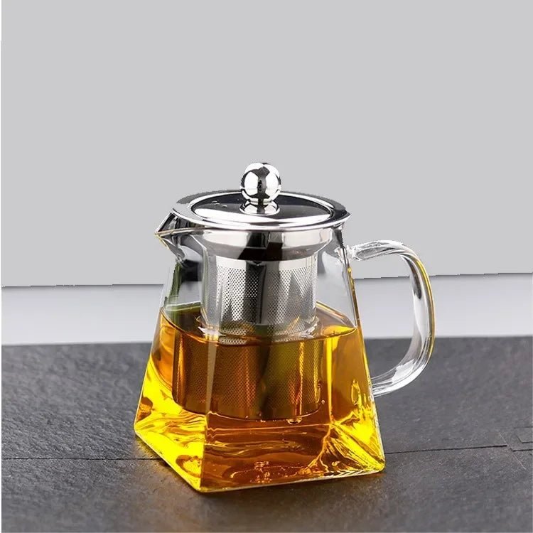 Glass Teapot - Bluekies