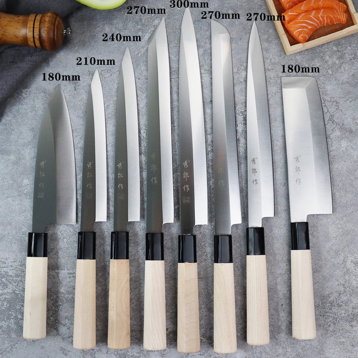 Japanese Sashimi Knives - Bluekies