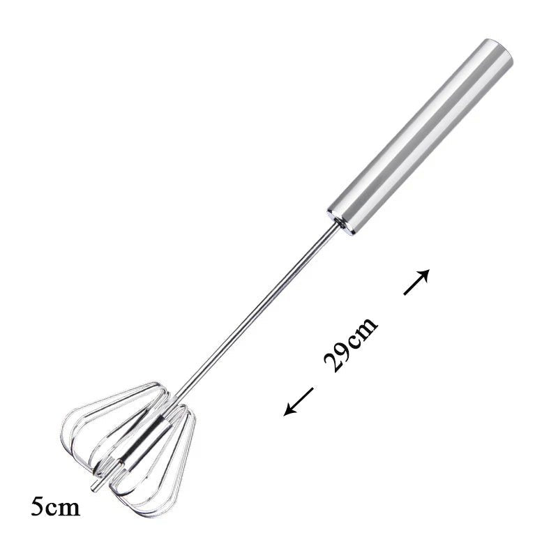 Stainless Steel Manual Egg Beater - Bluekies